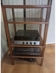 Mesa hi-fi madera 5 baldas para equipos de alta fidelidad en Zaragoza, Aragón